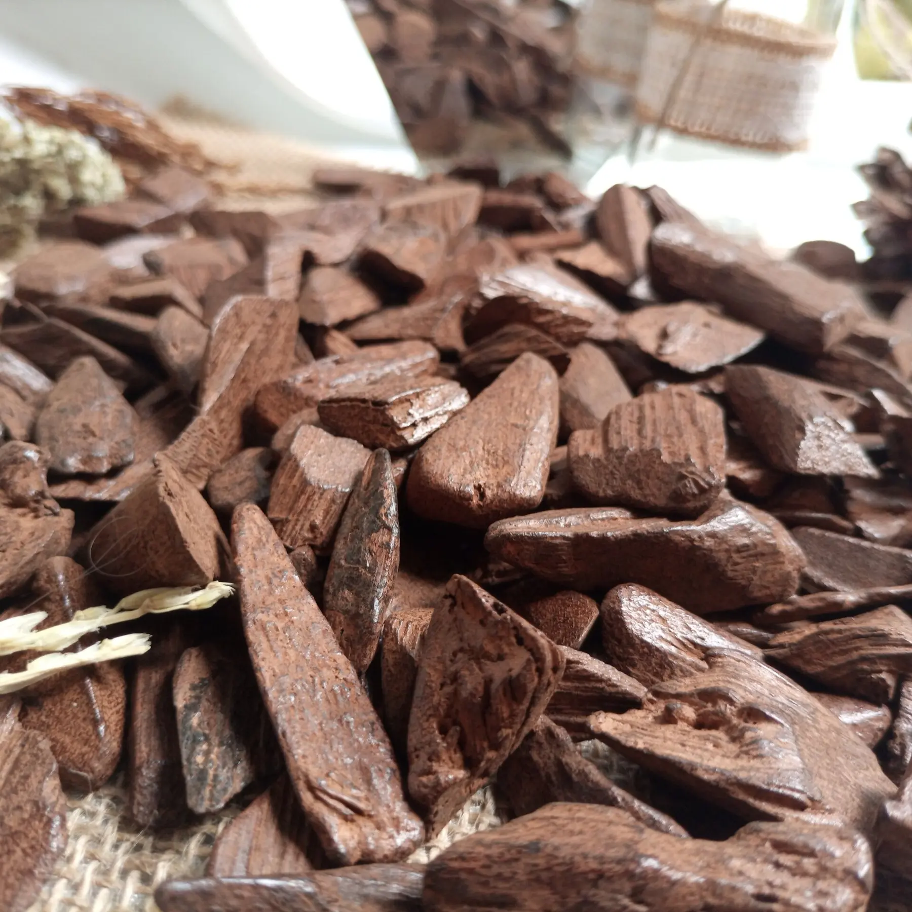 Indonesian agarwood close-up from Merauke